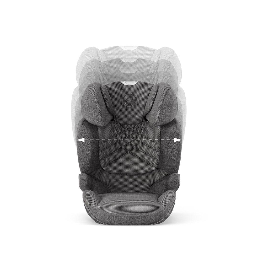 CYBEX Solution T i-Fix Plus Car Seat - Mirage Grey - Image 9