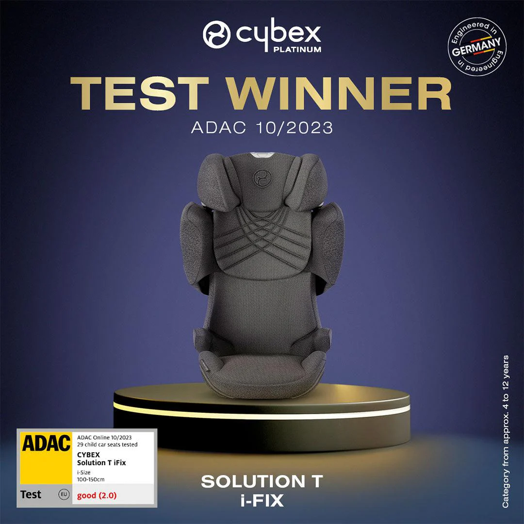 CYBEX Solution T i-Fix Plus Car Seat - Nautical Blue - Image 2