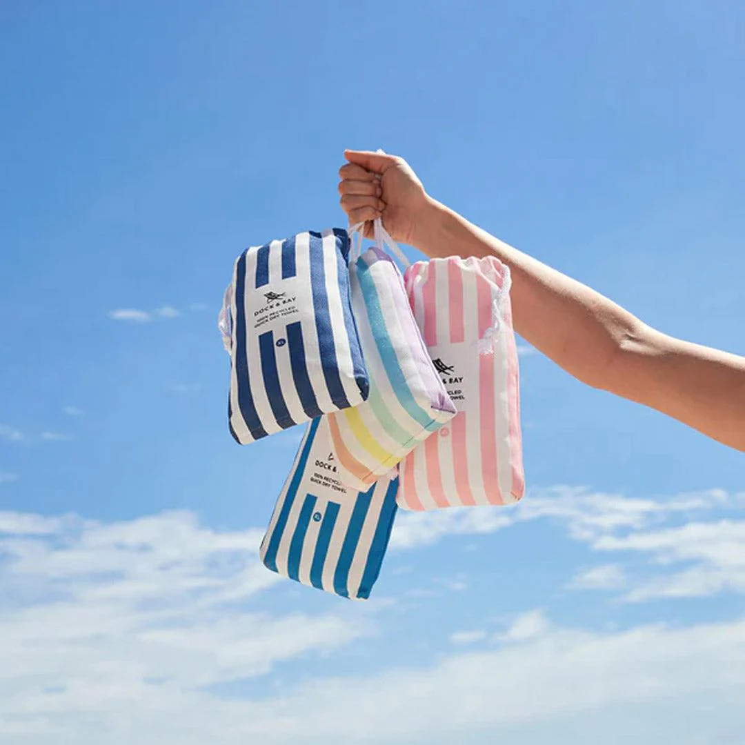 Dock & Bay Beach Towel - Whitsunday Blue - Image 11