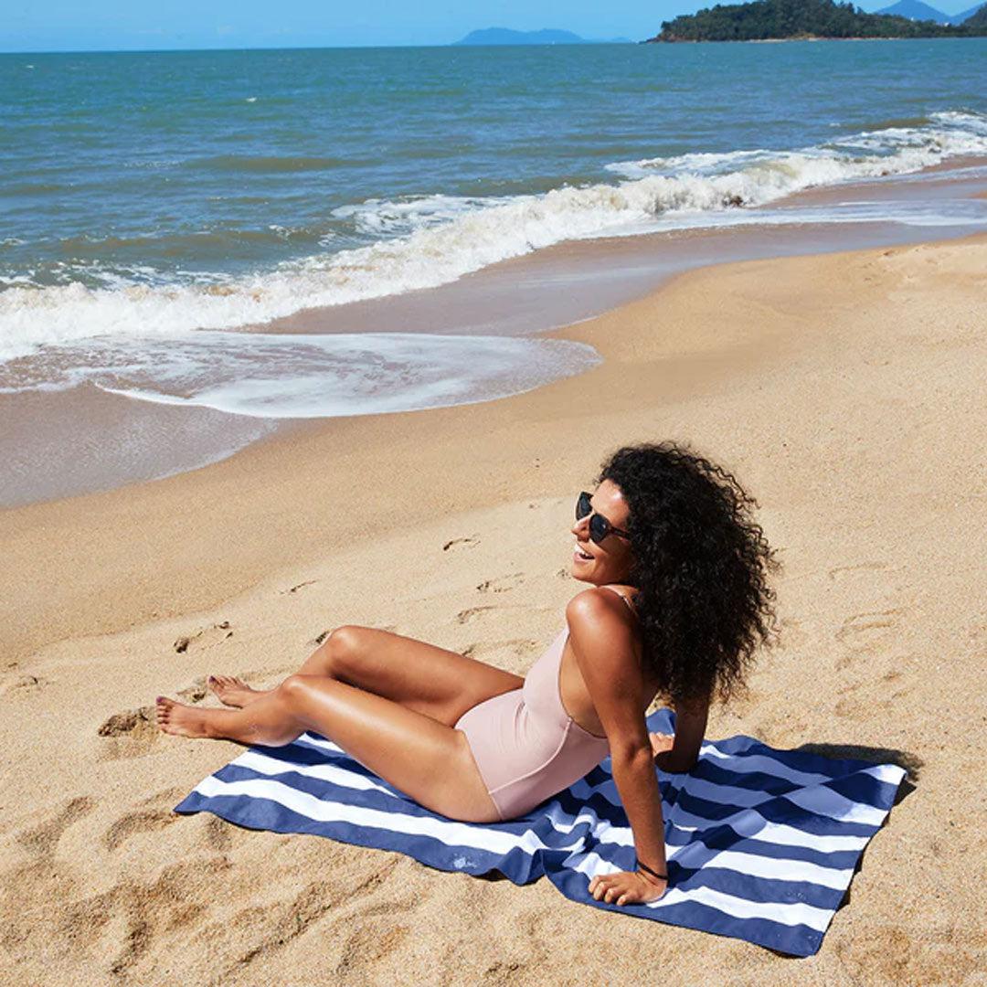 Dock & Bay Beach Towel - Whitsunday Blue - Image 5