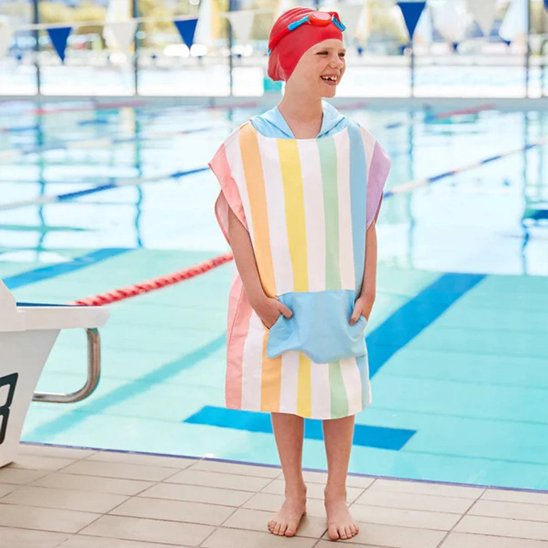 Dock & Bay Kid's Beach Poncho - Unicorn Waves - Image 8