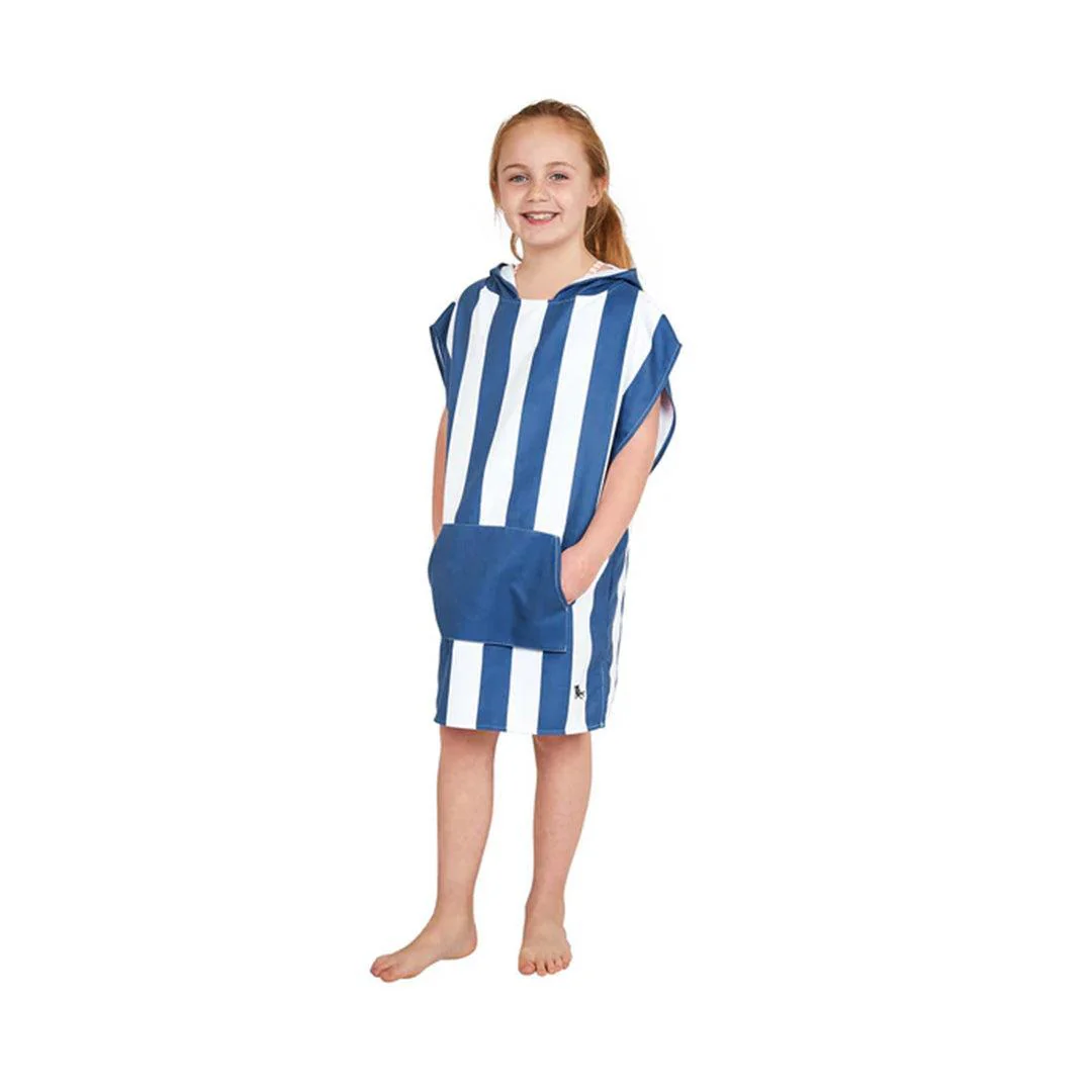 Dock & Bay Kid's Beach Poncho - Whitsunday Blue - Image 11