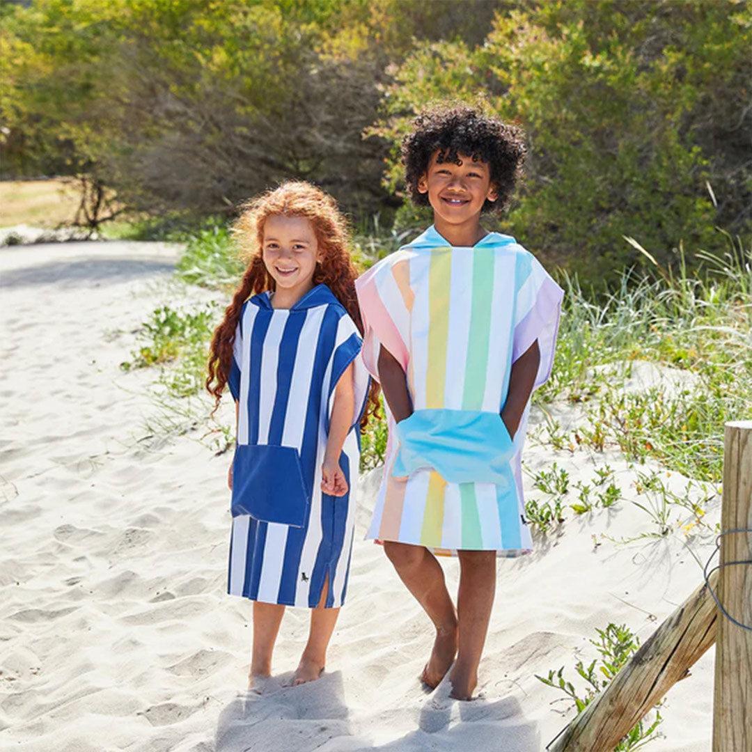 Dock & Bay Kid's Beach Poncho - Whitsunday Blue - Image 6