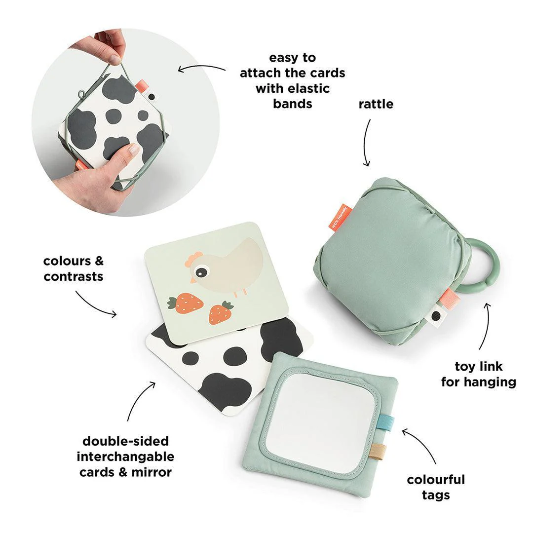 Done by Deer Baby Contrast Card Holder - Tiny Farm - Image 6