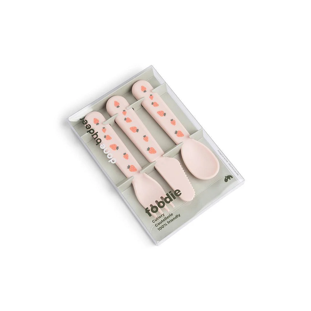 Done By Deer Foodie Cutlery Set - Tiny Farm Powder - Image 2