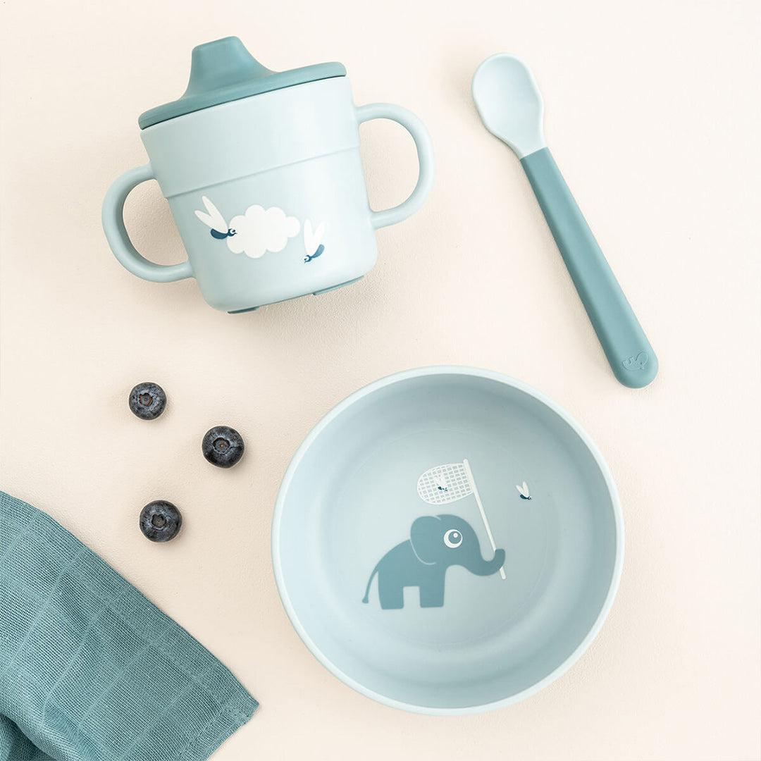 Done by Deer Foodie First Meal Set  - Blue - Elphee - Image 5