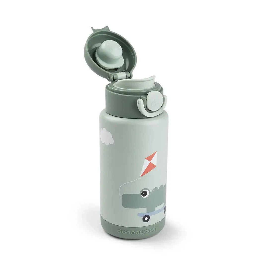 Done by Deer Insulated Bottle - Playground Green - Image 6