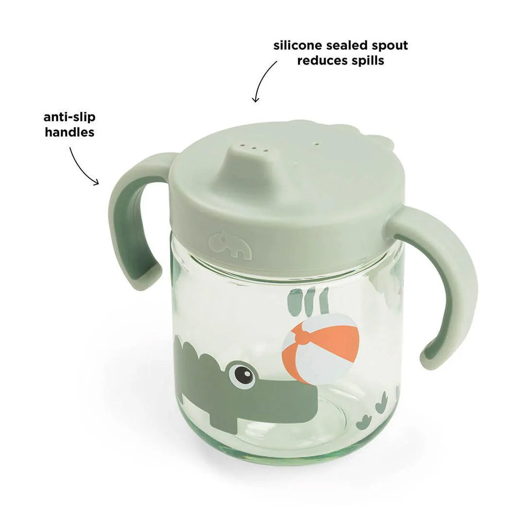 Done by Deer Learning Spout Cup - Playground Green - Image 5