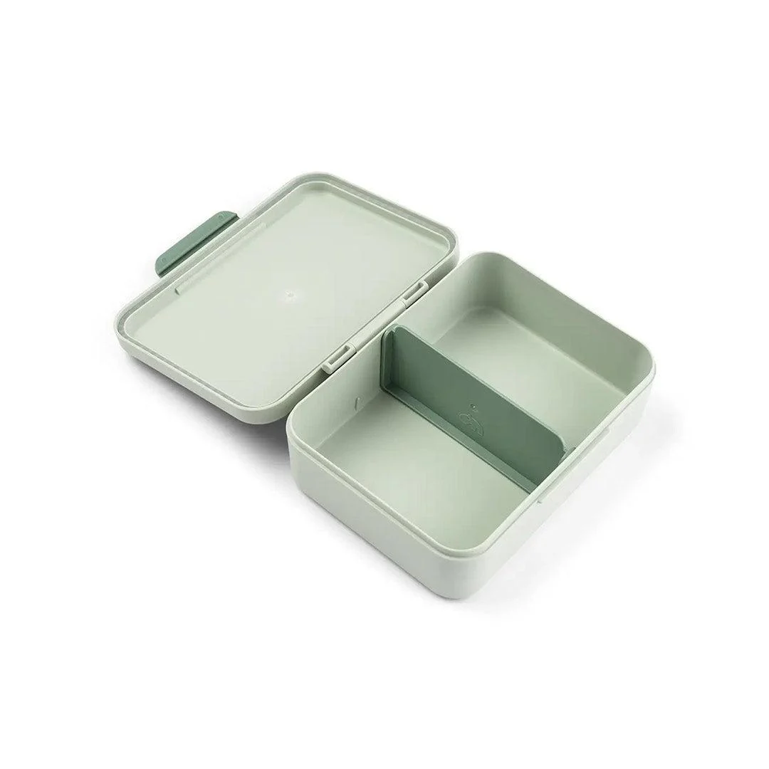 Done by Deer Lunch box w/divider - Playground Green - Image 4