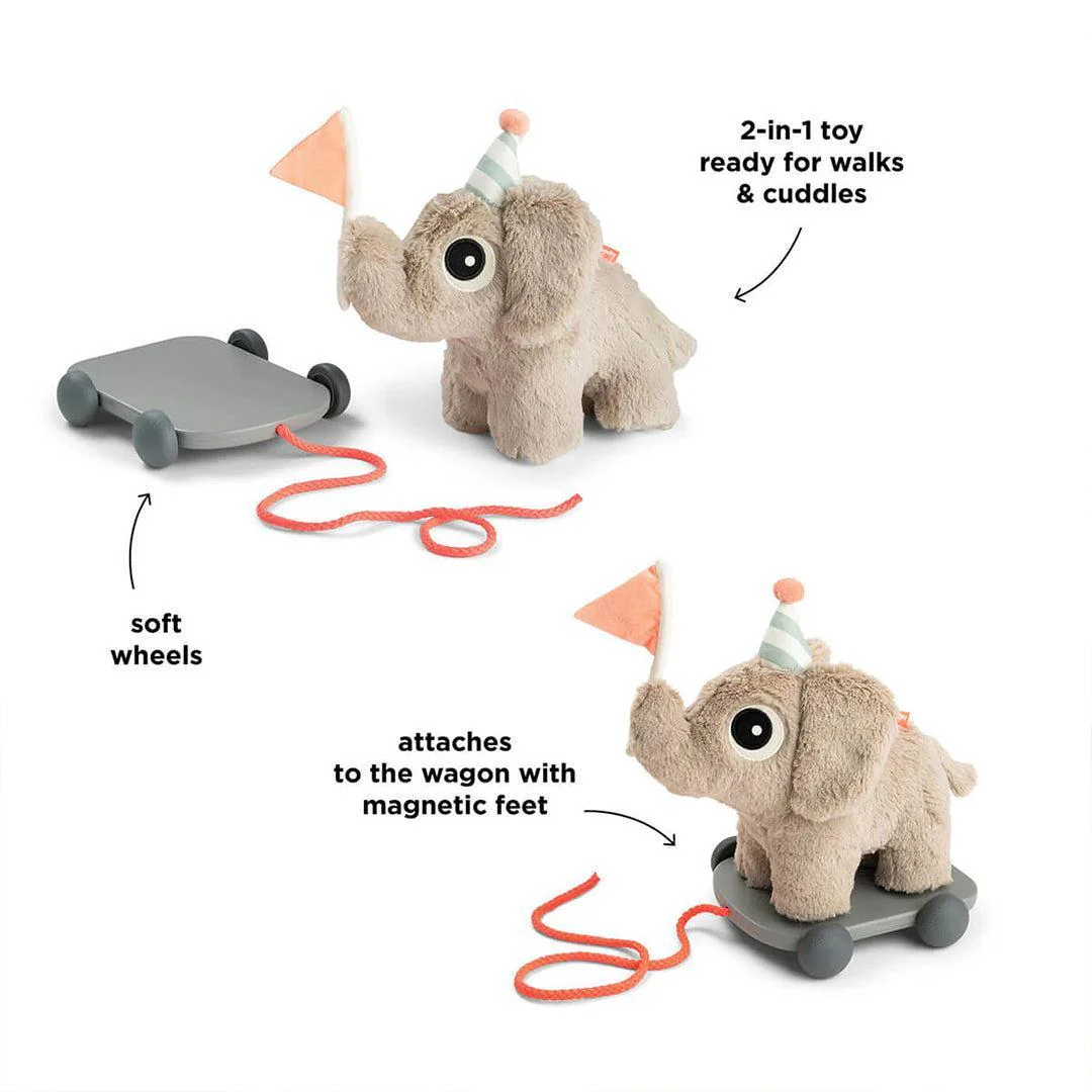 Done by Deer Pull Along 2-in-1 Toy - Elphee Sand - Image 6