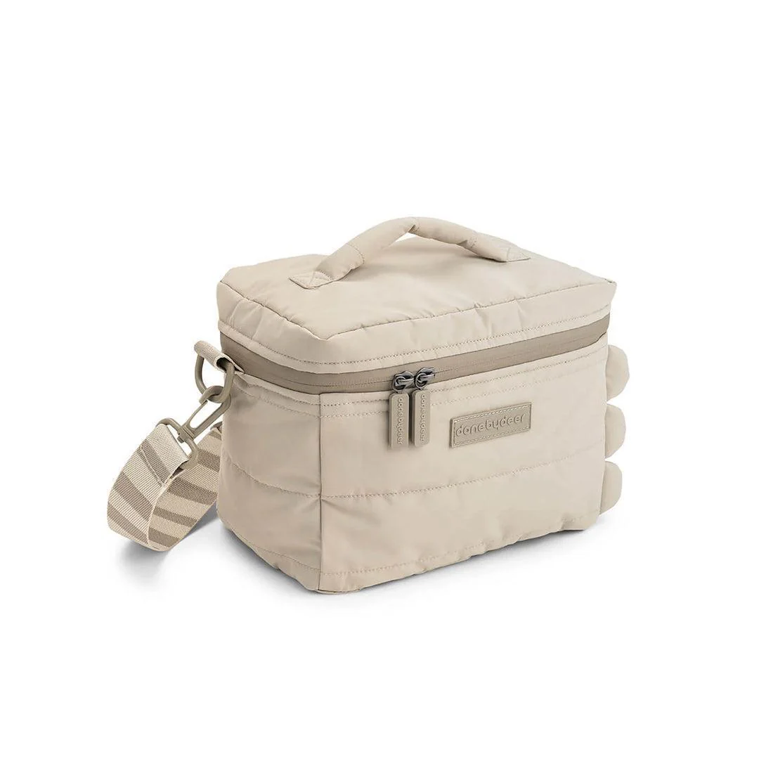 Done by Deer Quilted Insulated Bag - Croco Sand