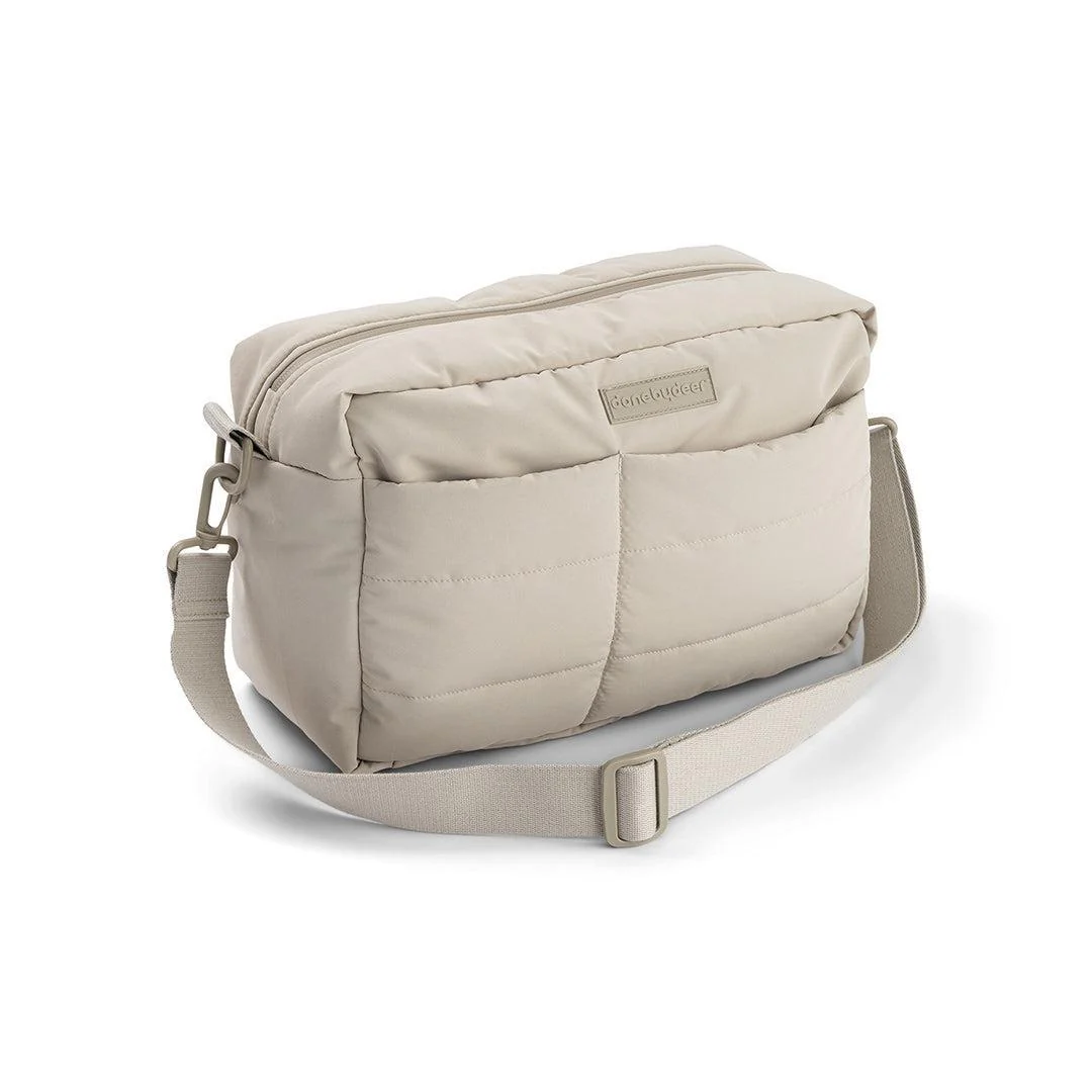Done by Deer Quilted Stroller Bag - Beige - Image 8