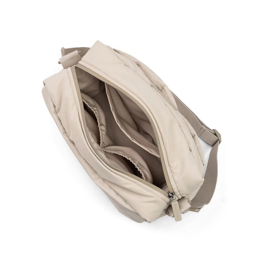 Done by Deer Quilted Stroller Bag - Beige - Image 9