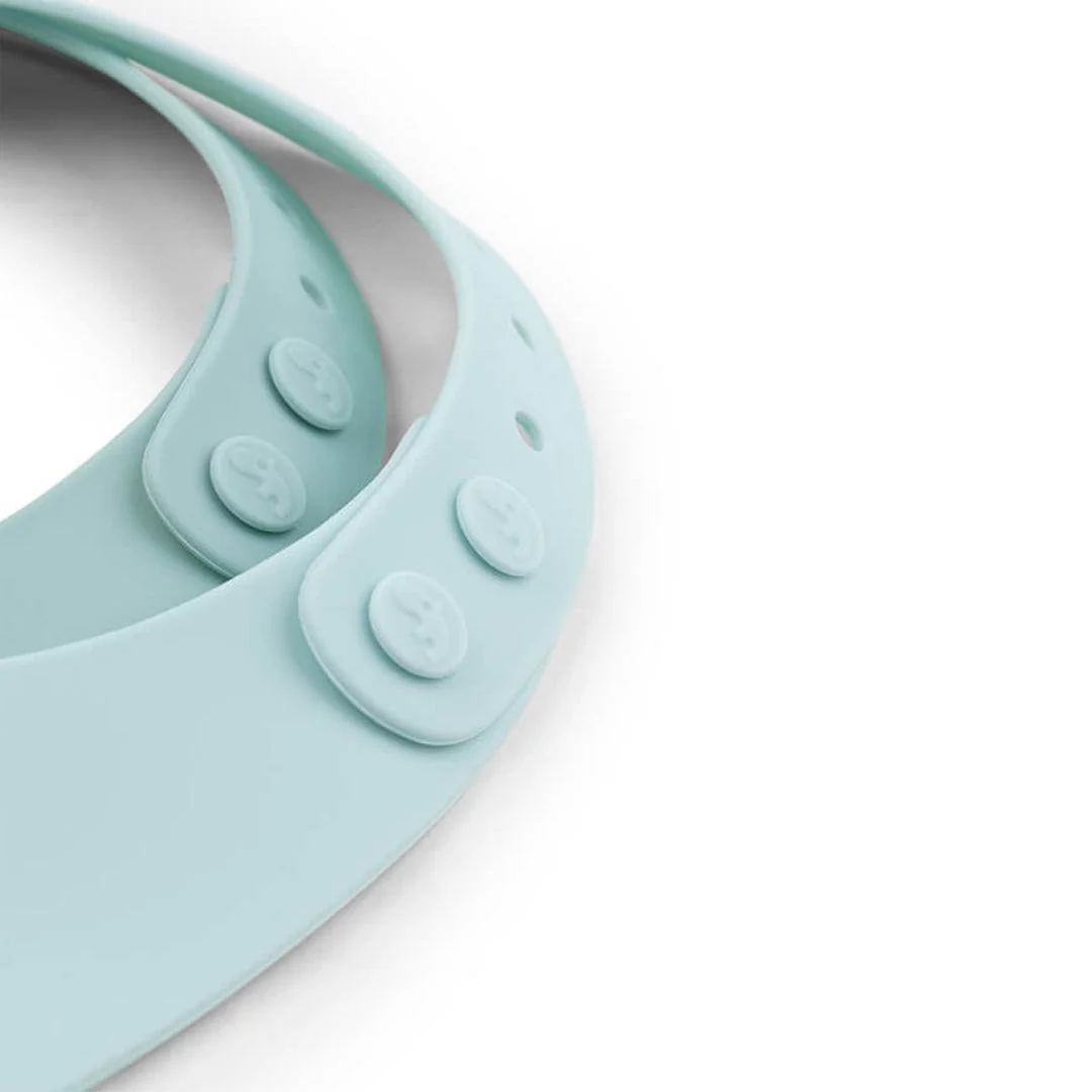 Done by Deer Silicone Bib - Elphee - Blue - 2 Pack - Image 3