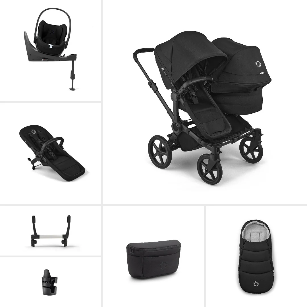 Bugaboo Donkey 6 Double Ultimate Cloud T Newborn Bundle - Image 5