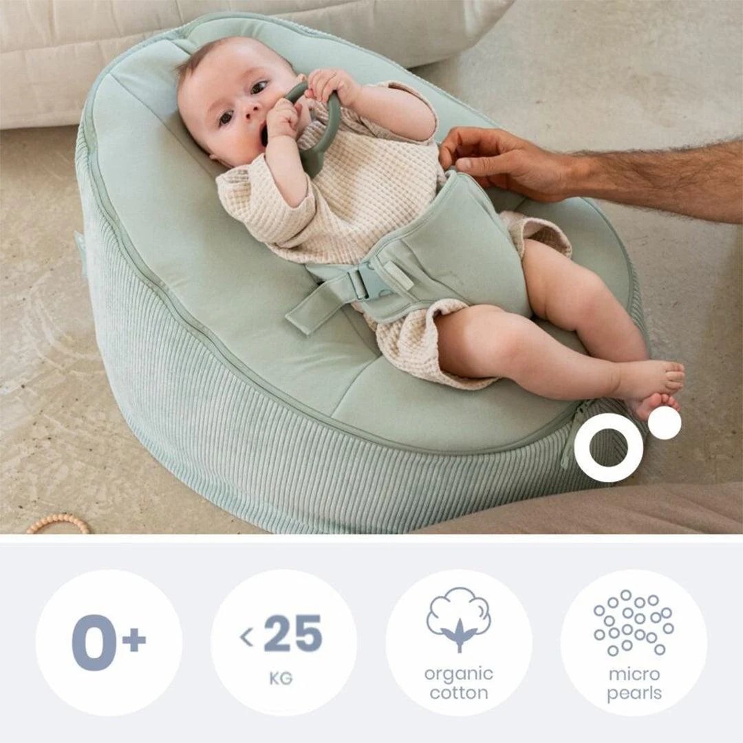 Doomoo Seat'N Grow 2 in 1 Bouncer - Green - Image 2