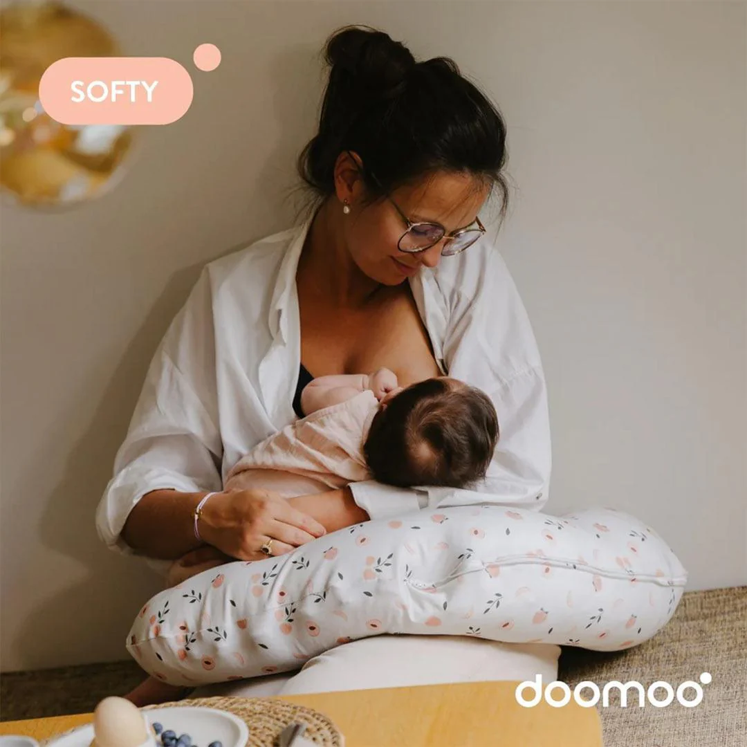Doomoo Softy Nursing Pillow - Peaches - Image 2