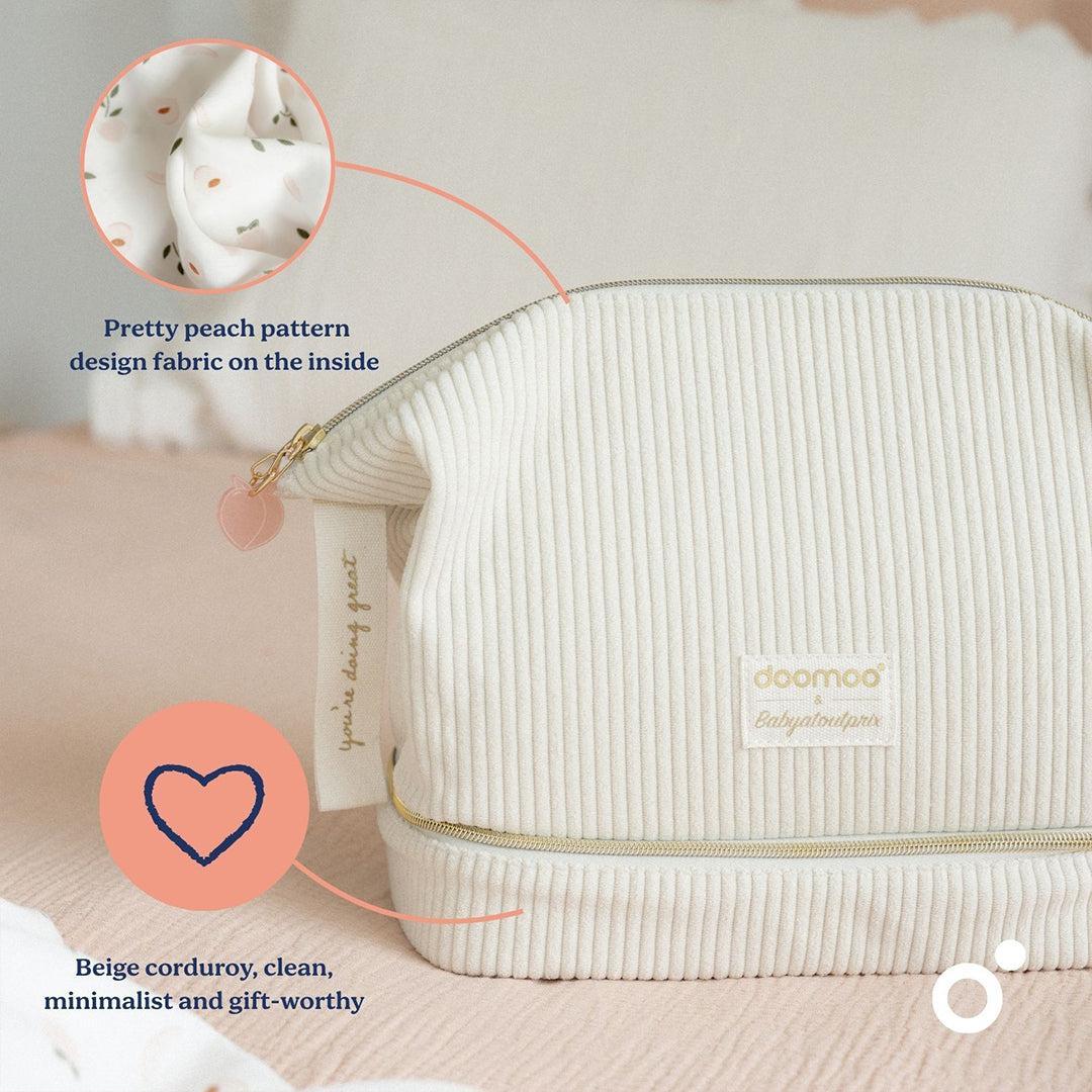 Doomoo Vanity - Post Partnum/Hospital Bag Kit - Cream - Image 7