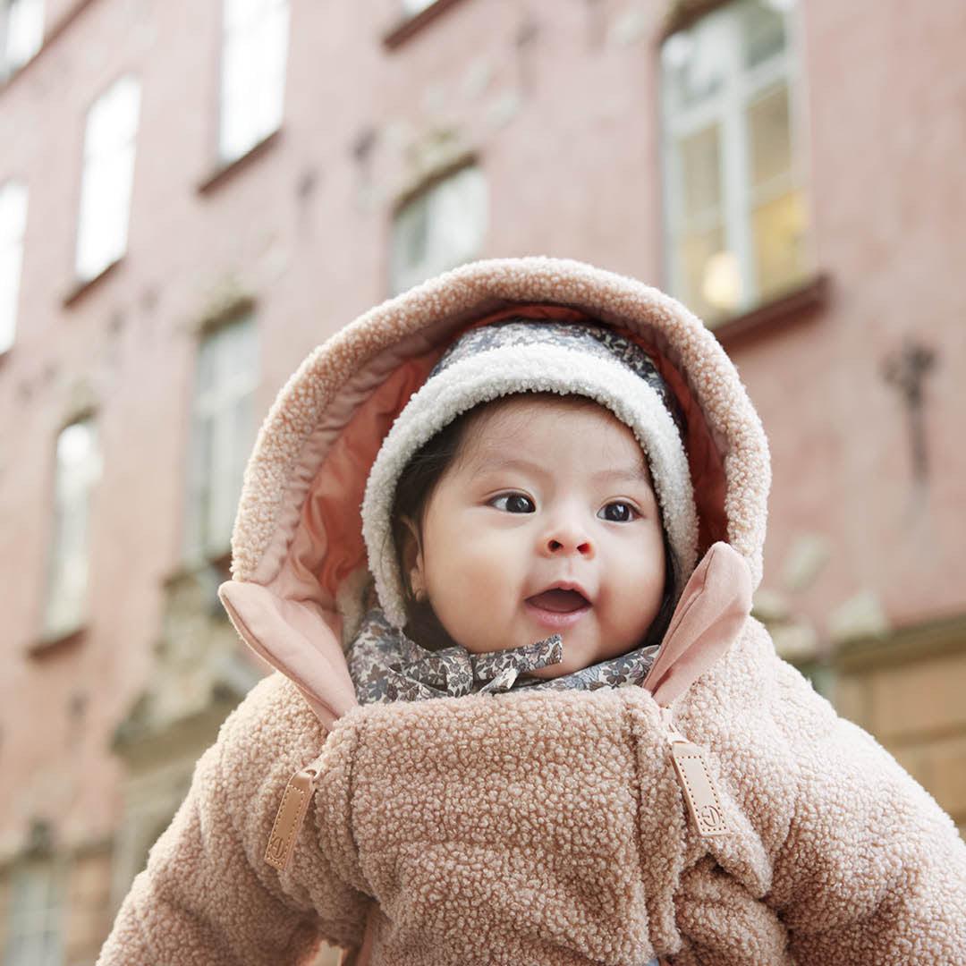 Elodie Details Baby Overall - Pink Bouclé - Image 4