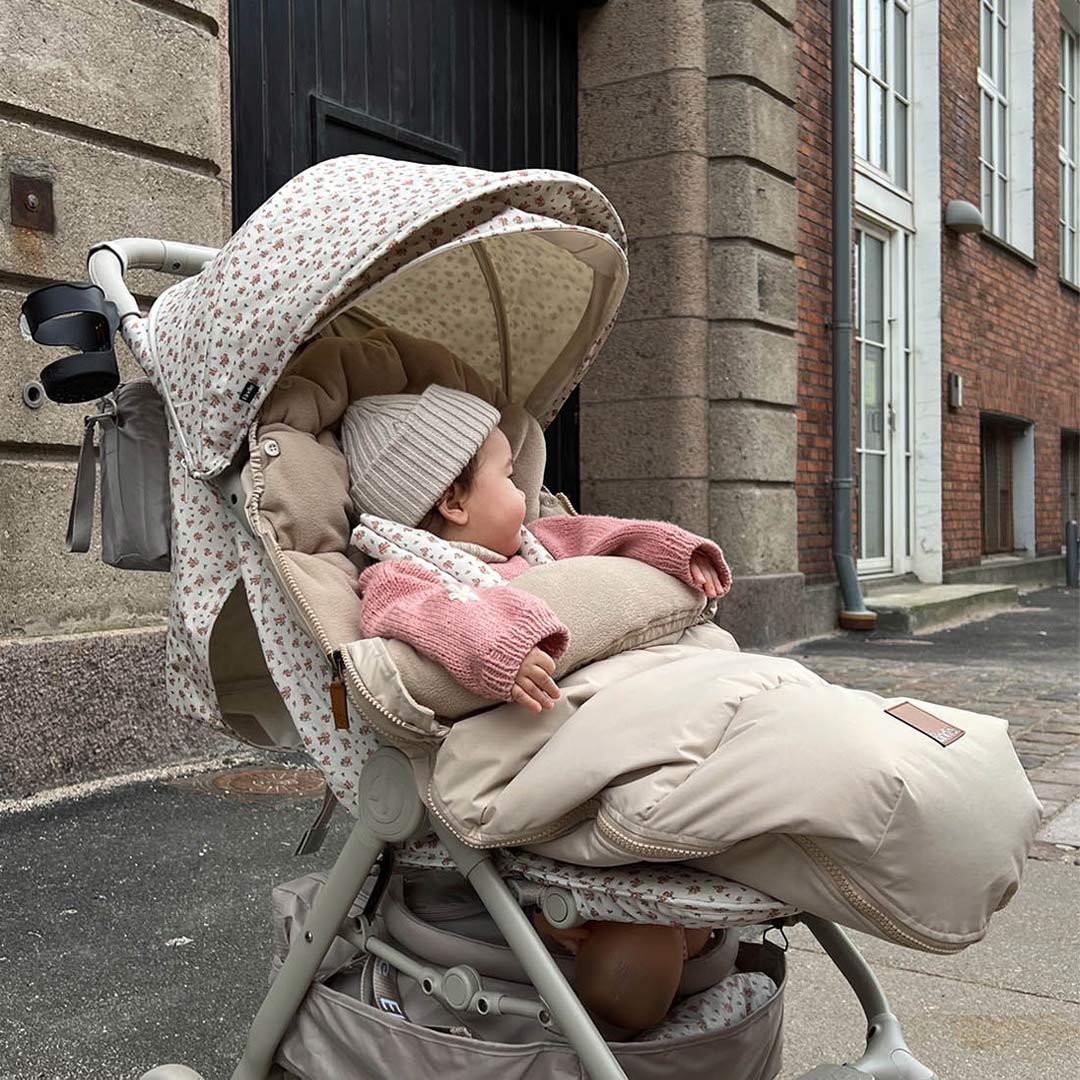 Elodie Details Footmuff - Pure Khaki - Image 3