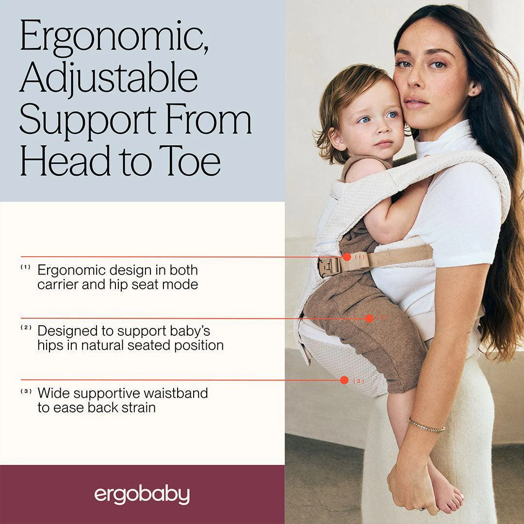 Ergobaby Alta Hip Seat - Natural Beige - Image 3