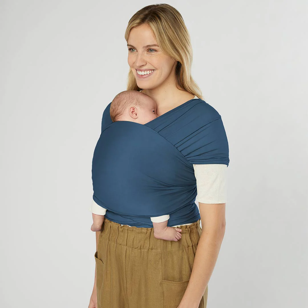 Ergobaby Aura Baby Wrap - Twilight Navy - Image 2
