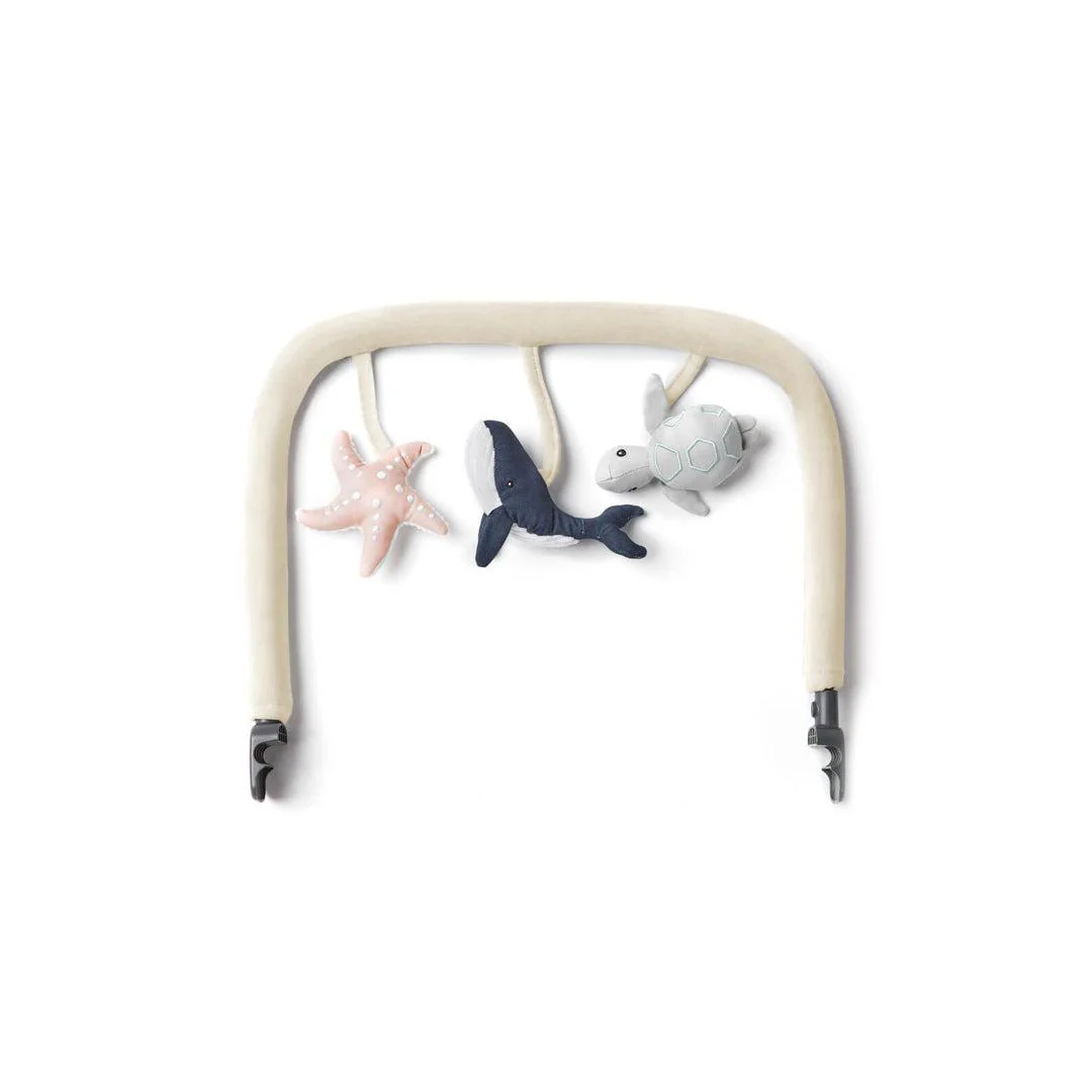 Ergobaby Evolve Bouncer Toy Bar - Ocean Wonders - Cream