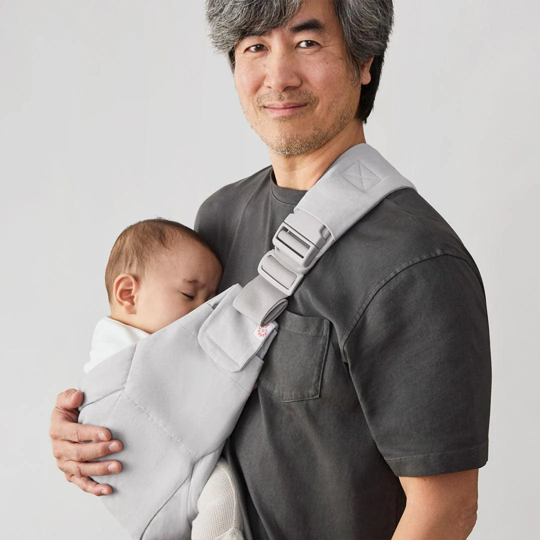 Ergobaby Upsie Sling Carrier - Pearl Grey - Image 8