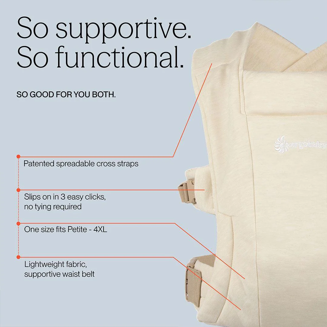 Ergobaby Embrace Newborn Carrier - Cream - Image 4