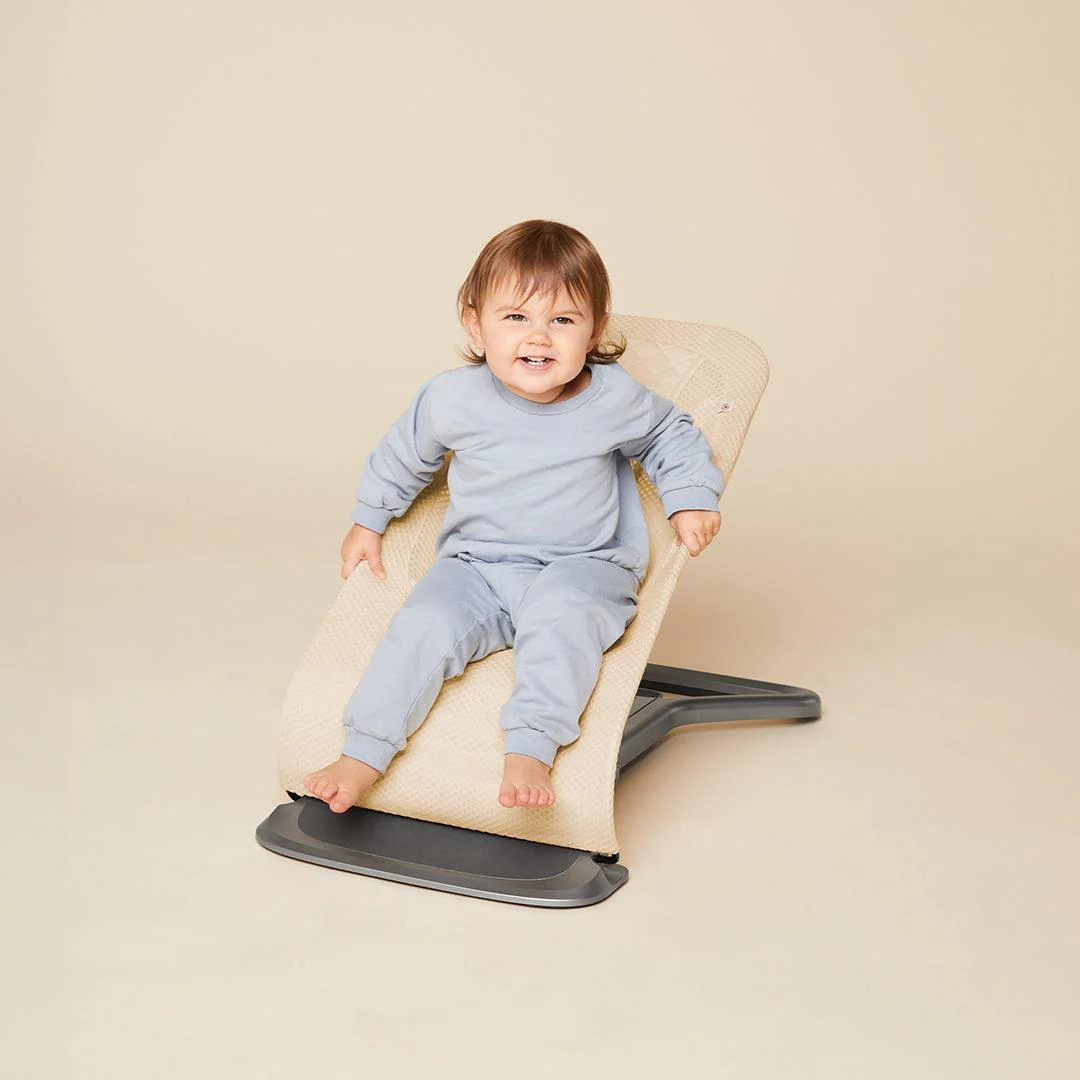 Ergobaby Evolve Mesh Baby Bouncer - Cream - Image 10