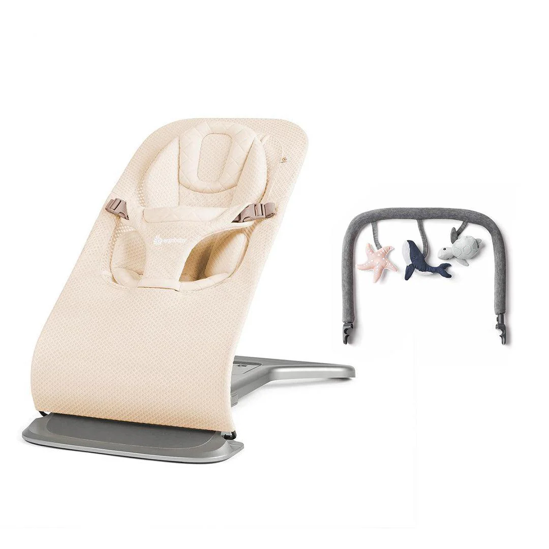 Ergobaby Evolve Mesh Baby Bouncer - Cream - Image 13