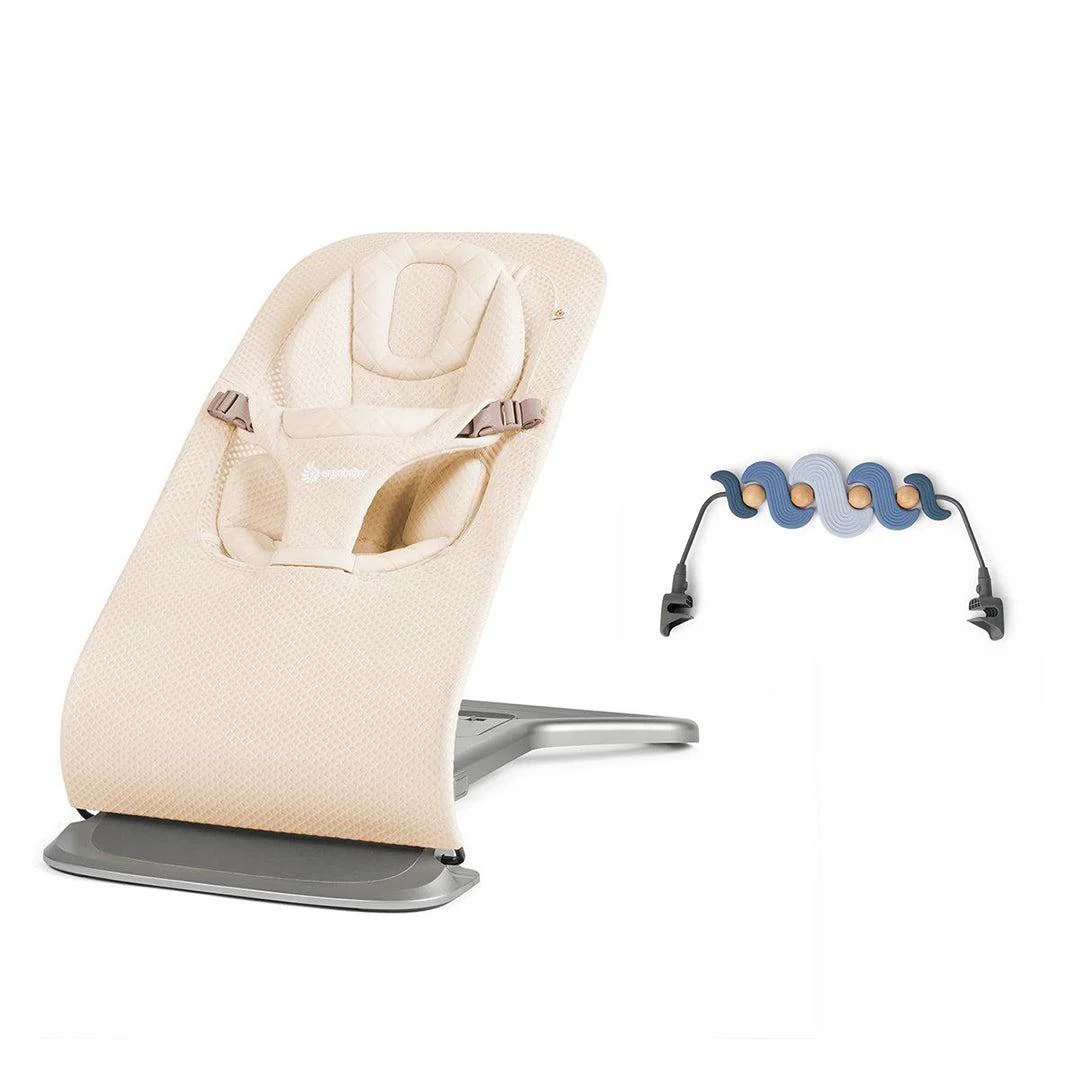 Ergobaby Evolve Mesh Baby Bouncer - Cream - Image 15