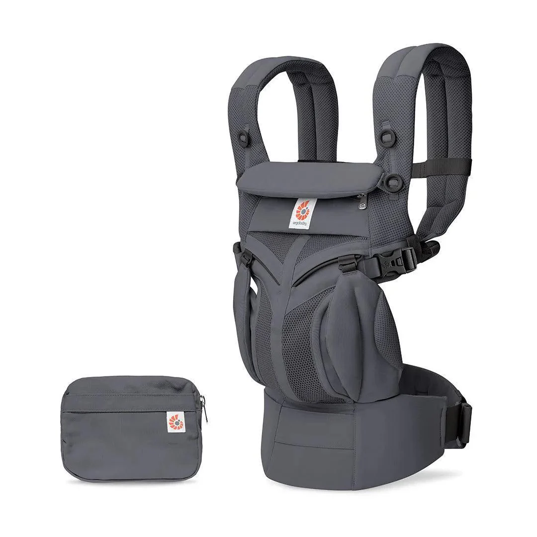 Ergobaby Omni Classic Mesh Baby Carrier - Charcoal Grey