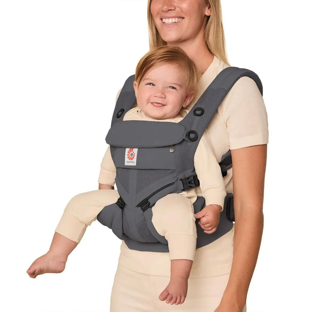 Ergobaby Omni Classic Mesh Baby Carrier - Charcoal Grey - Image 17