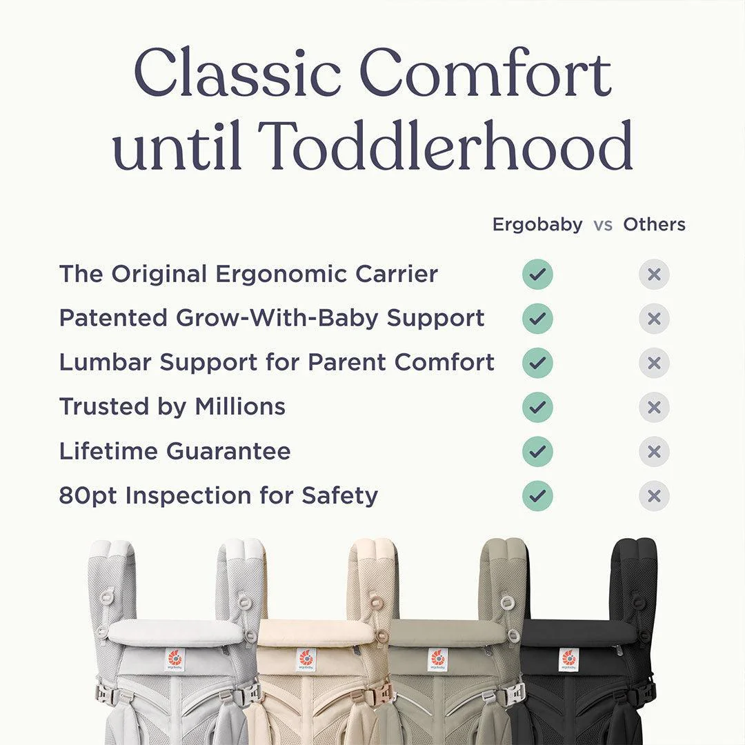 Ergobaby Omni Classic Carrier - Pure Black - Image 9