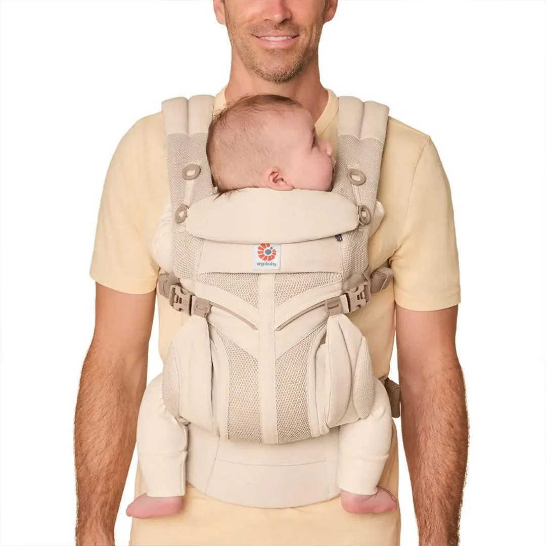 Ergobaby Omni Classic Mesh Baby Carrier - Natural Beige - Image 16