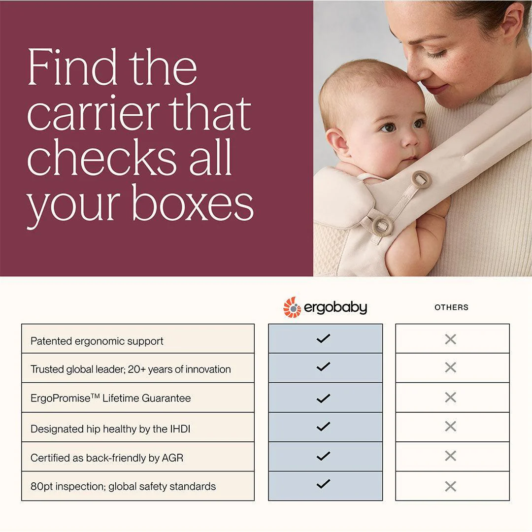 Ergobaby Upsie Sling Carrier - Onyx Black - Image 7