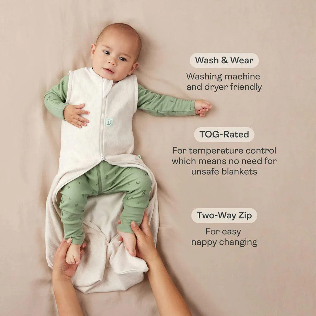 ergoPouch Organic All Year Sleeping Bag - Sage - 1.0 TOG - Image 3