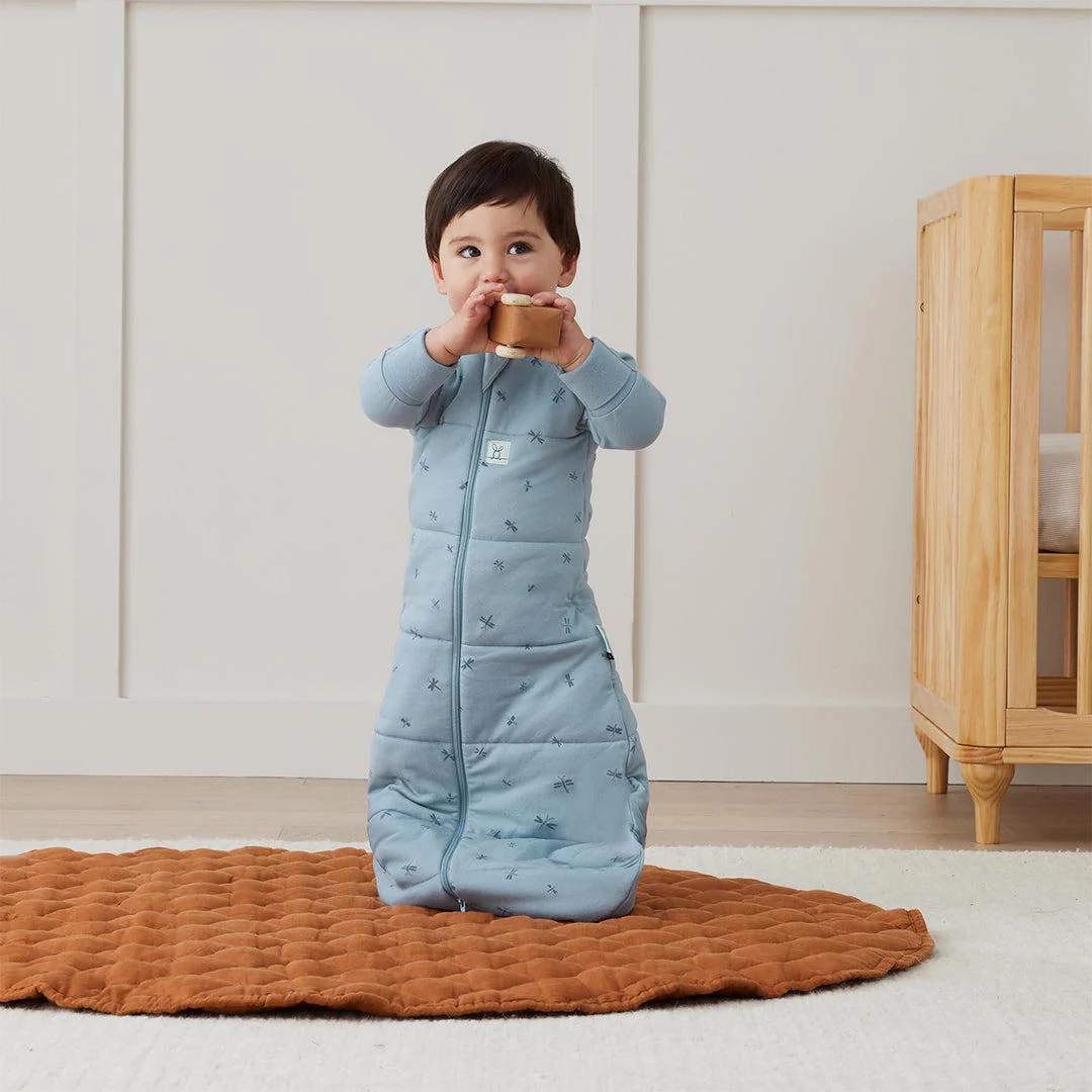 Ergopouch - Organic  Winter Sleeping Bag - 3.5 TOG - Blue Dragonflies - Image 2