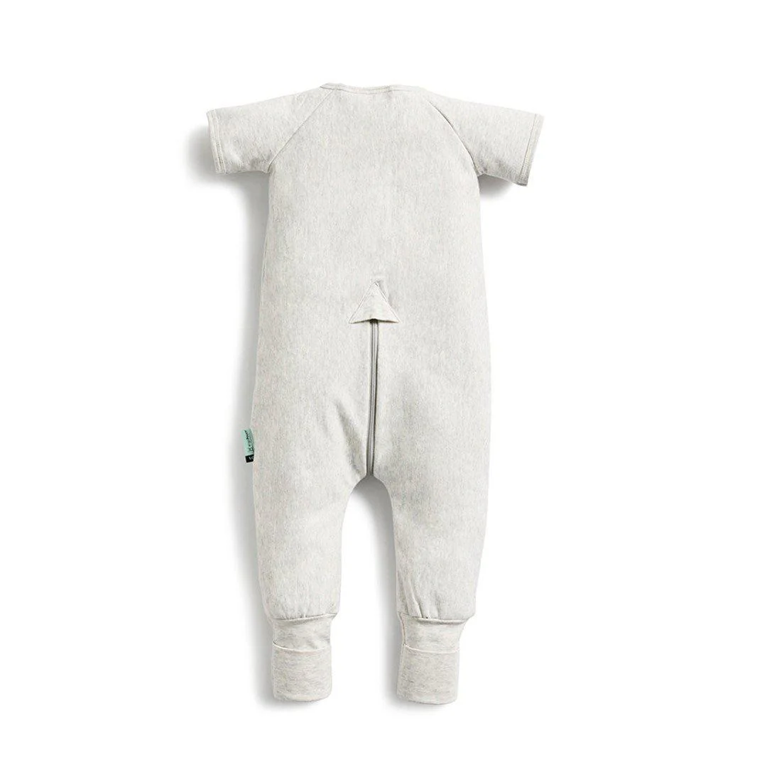 ergoPouch Organic Winter Long Sleeved Sleep Onesie - Grey Marle - 1.0 TOG - Image 3