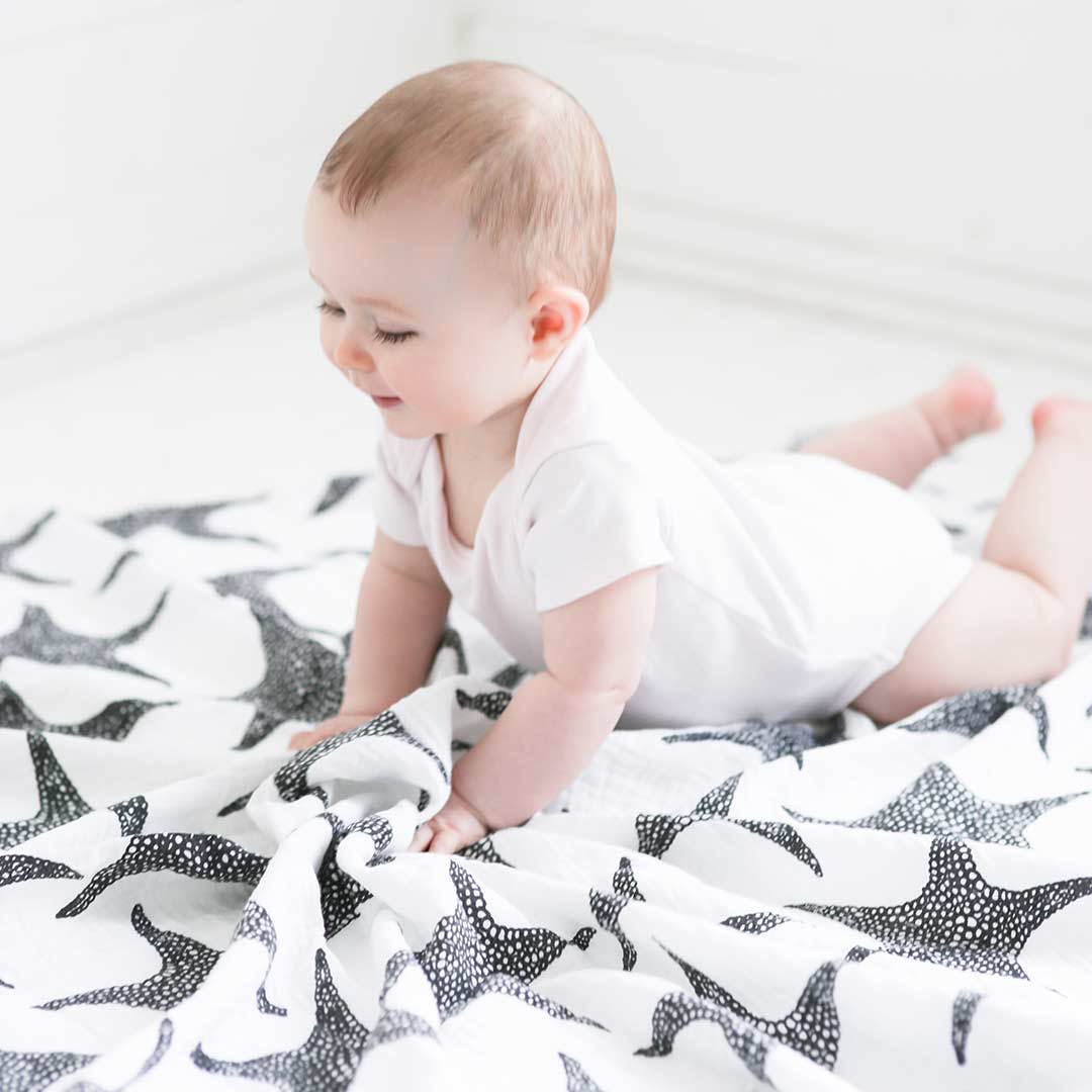 Etta Loves XL Muslin 0-4m - Starfish - Image 2