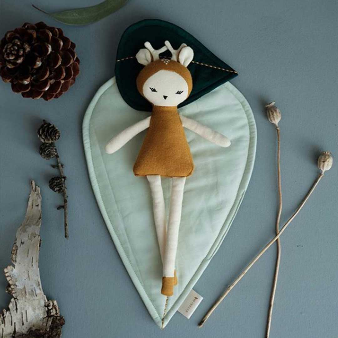 Fabelab Doll Bedding - Leaf - Image 2