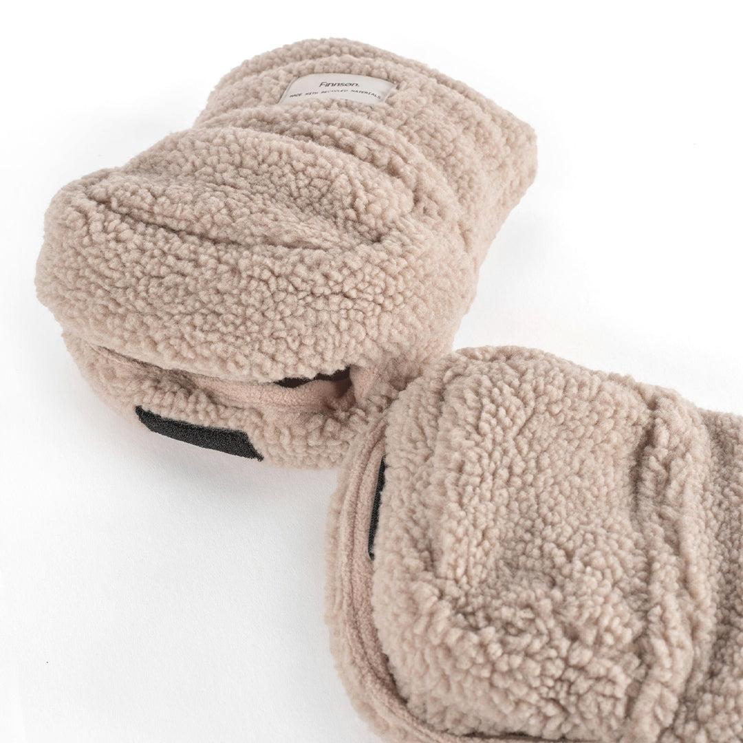 Finnson Astrid Eco Stroller Mittens - Teddy Borg - Image 5