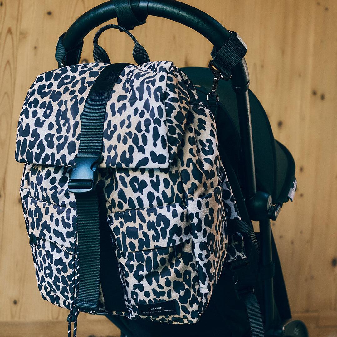 Finnson Elise Eco Changing Backpack & Changing Mat - Leopard - Image 3
