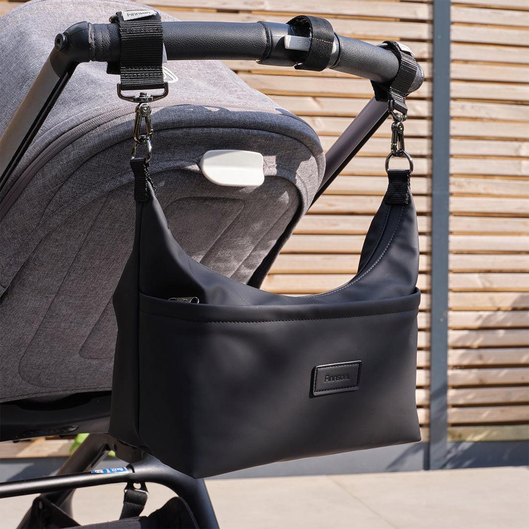 Finnson Fia Eco Oversized Stroller Organiser - Black - Image 4