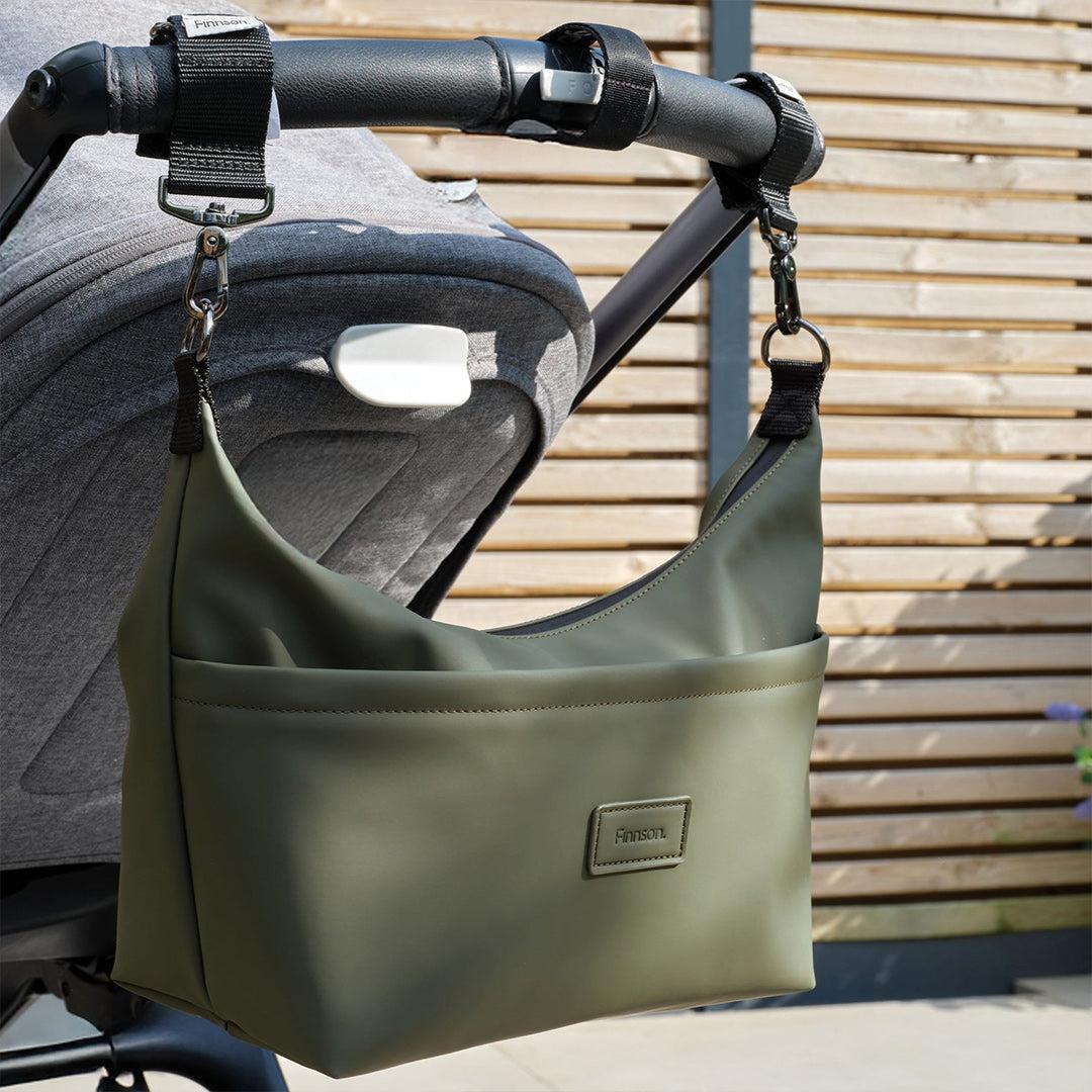 Finnson Fia Eco Oversized Stroller Organiser - Khaki - Image 3