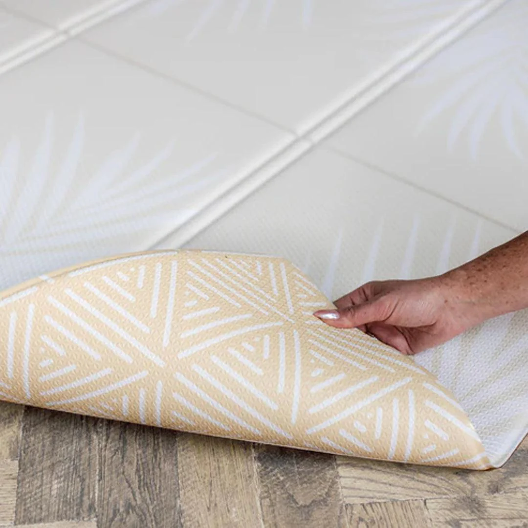 FOLDiMATS Playmat 130x130cm - Palm Scandi - Image 3