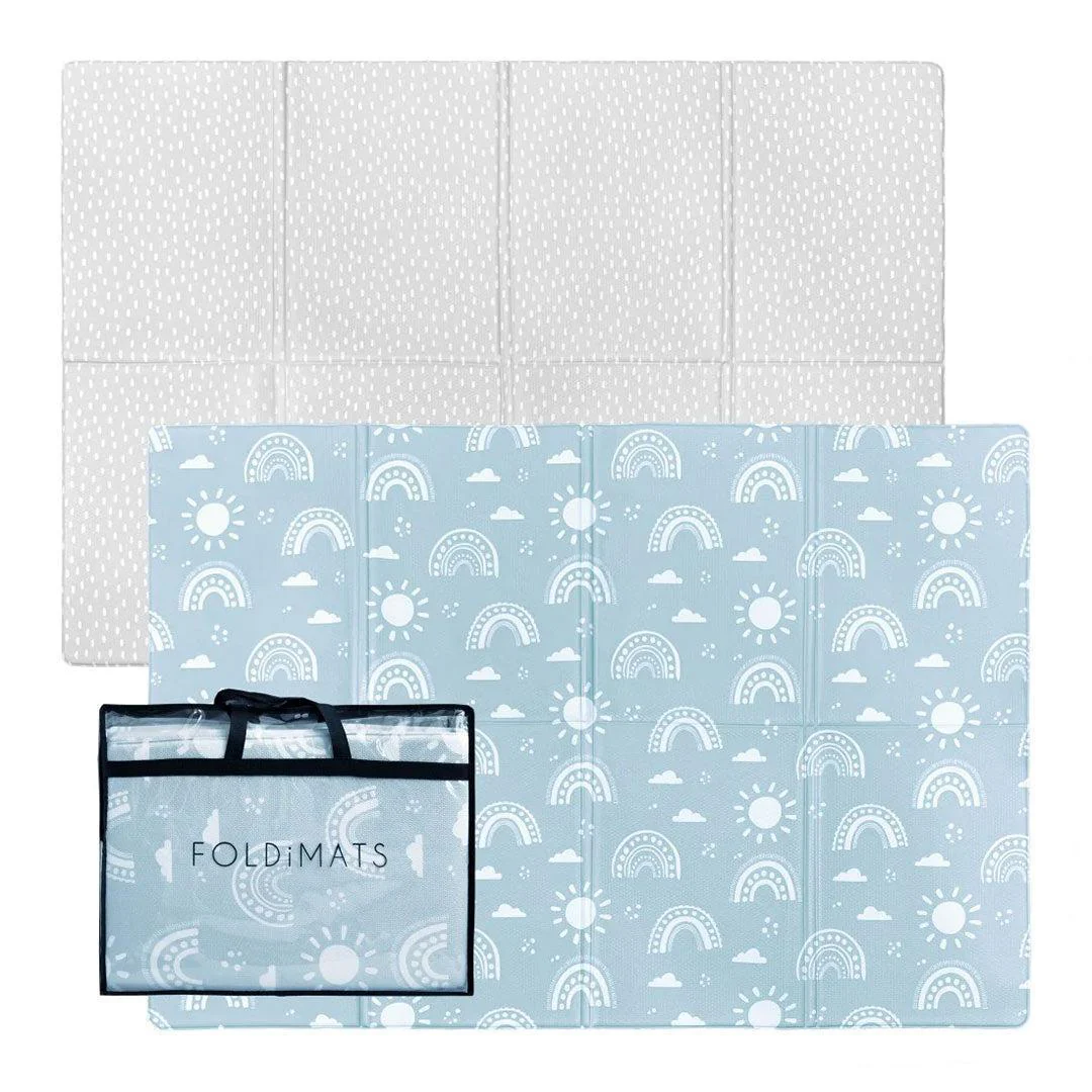 FOLDiMATS Playmat 130x190cm - Rainbow Confetti