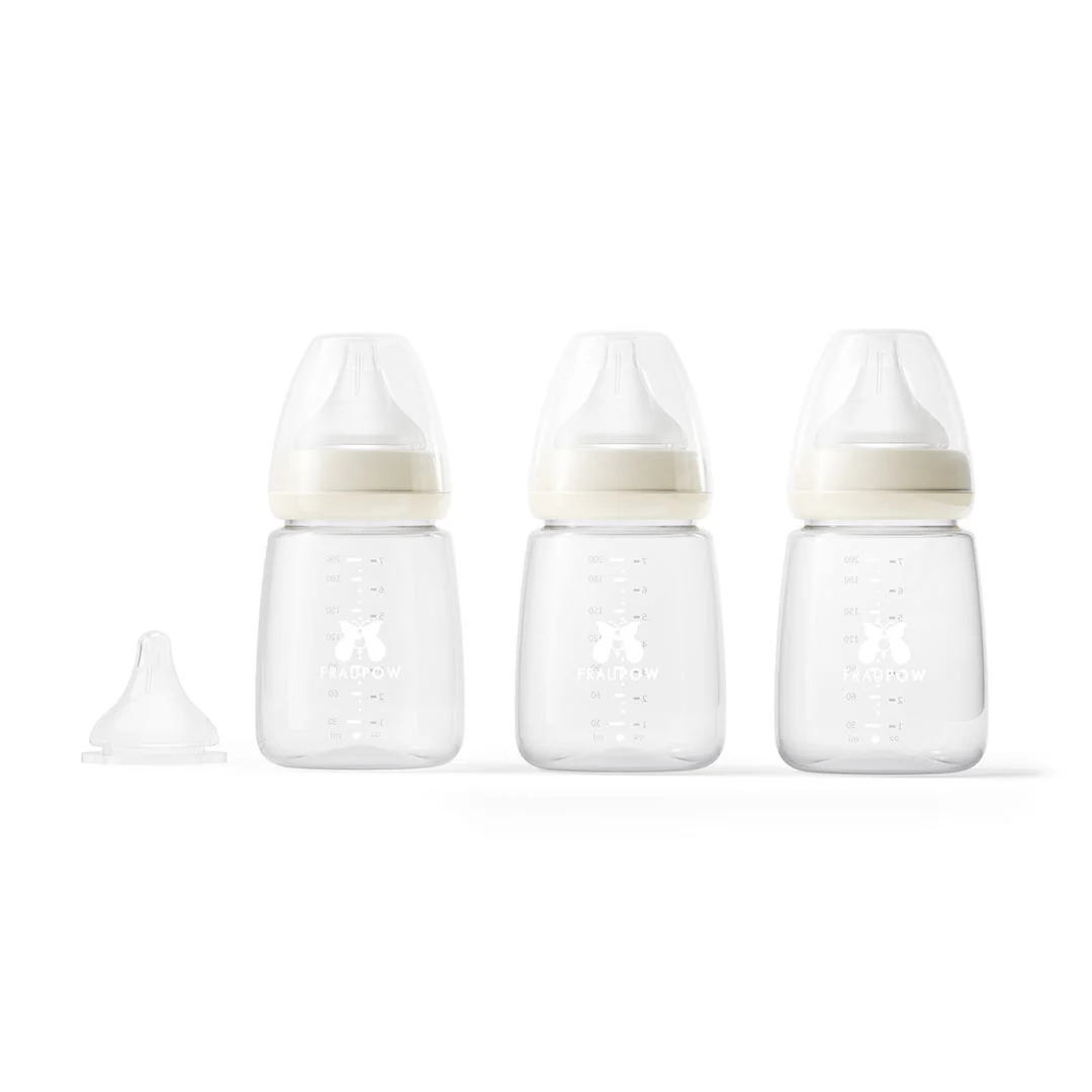 Fraupow Combi-Feed Baby Bottles | Pack of 3