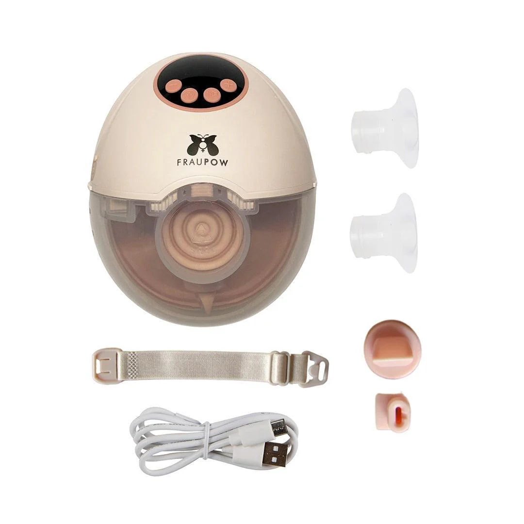 Fraupow Viva Pro Wearable Hands-Free Breast Pump - Pink - Image 18